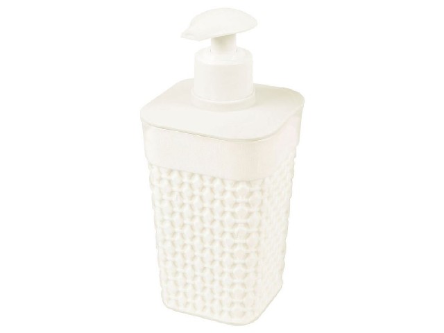 Дозатор для жидкого мыл OSLO молочный 1345